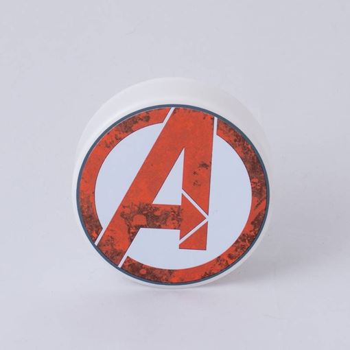 Mini Luminária LED Redonda Avengers USB Marvel