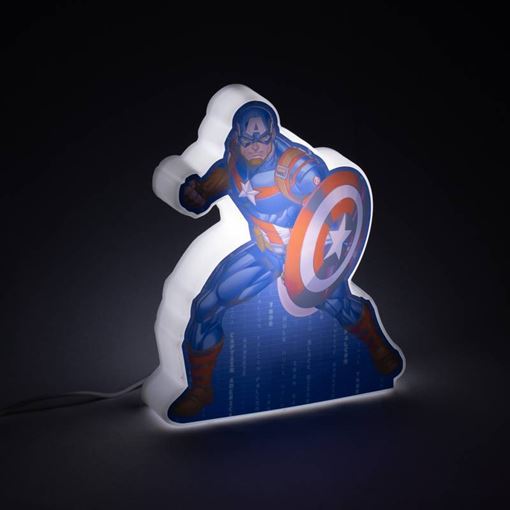 Luminária LED Shape Capitão América USB Marvel