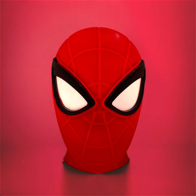 Luminária de Mesa 3D Spider Man Head Marvel