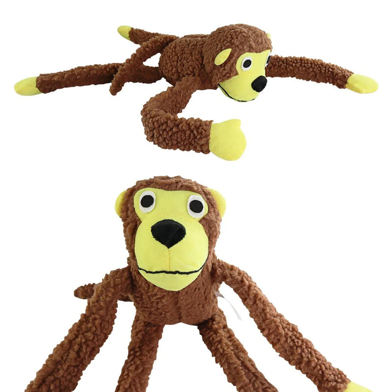 MACACO MORDEDOR DE BRINQUEDO PARA PET GRANDE